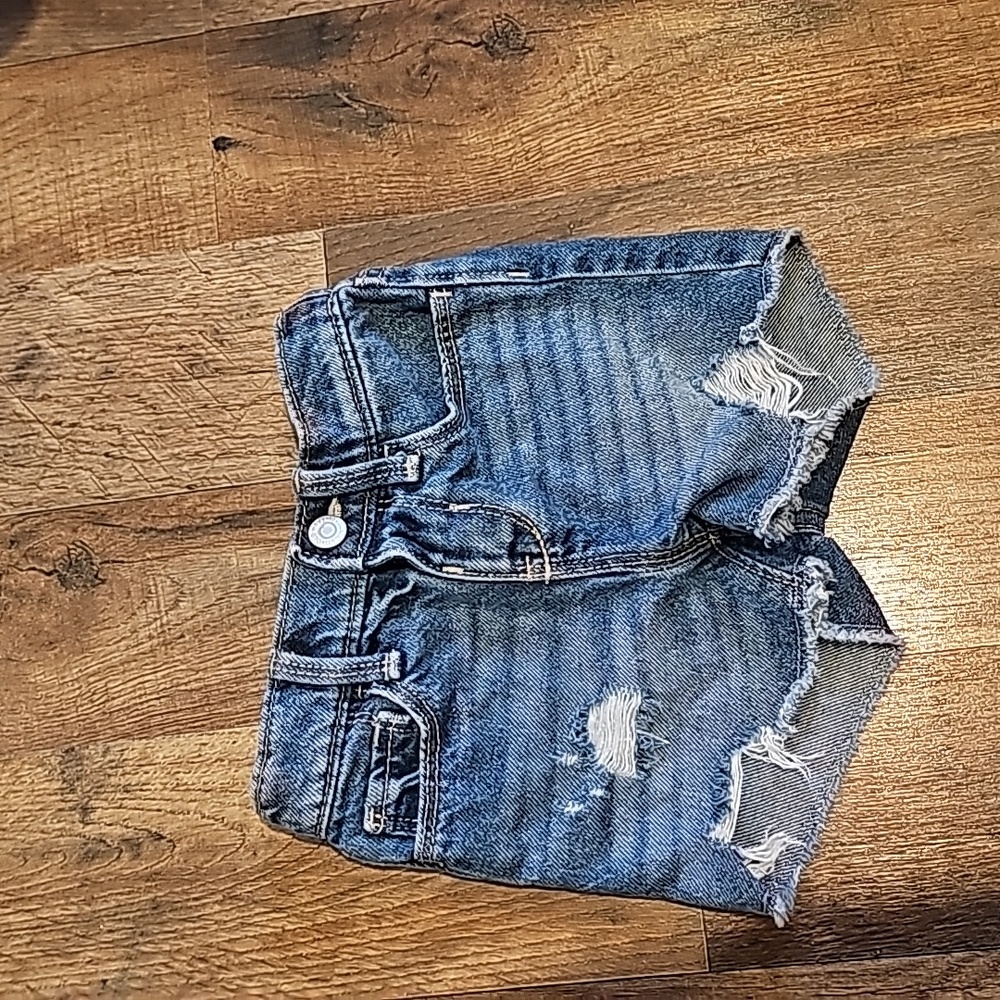 Old Navy Adjustable Waist Jean Shorts, 2T